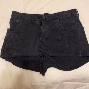 black one teaspoon shorts